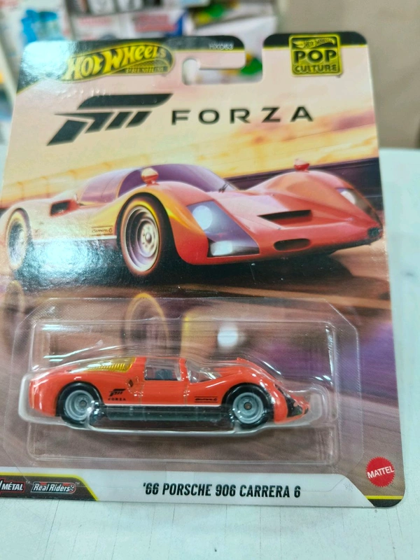 HOT WHEELS Hotwheels Premium 2026 | '66 PORSCHE 906 CARRERA 6 | FORZA | REAL RIDERS | Pop culture | HXD63