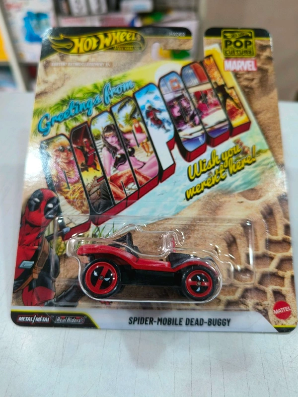 HOTWHEELS Hotwheels Premium 2026 | SPIDER-MOBILE DEAD-BUGGY | DEADPOOL | REAL RIDERS | Pop culture | HXD63