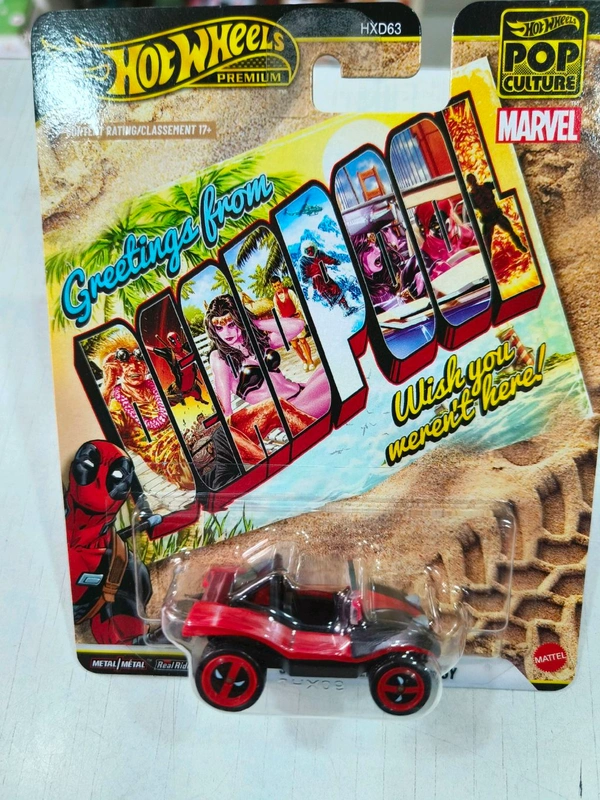 HOTWHEELS Hotwheels Premium 2026 | SPIDER-MOBILE DEAD-BUGGY | DEADPOOL | REAL RIDERS | Pop culture | HXD63