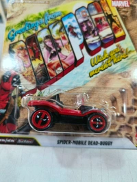 HOTWHEELS Hotwheels Premium 2026 | SPIDER-MOBILE DEAD-BUGGY | DEADPOOL | REAL RIDERS | Pop culture | HXD63