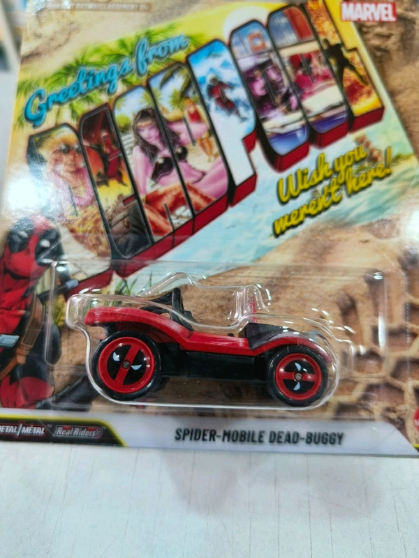 HOTWHEELS Hotwheels Premium 2026 | SPIDER-MOBILE DEAD-BUGGY | DEADPOOL | REAL RIDERS | Pop culture | HXD63