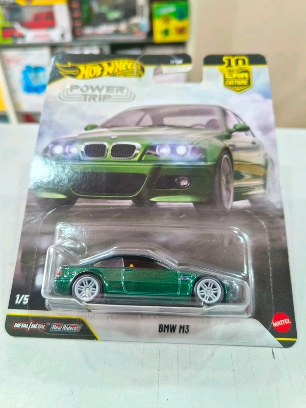 HOT WHEELS Hotwheels Premium | BMW M3 | POWER TRIP | CAR CULTURE | REAL RIDERS | FPY86 | 1/5