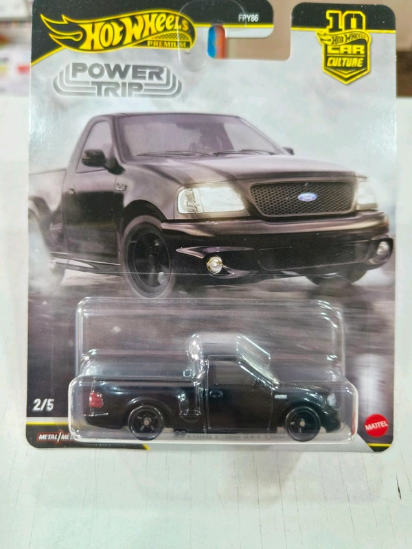 HOT WHEELS Hotwheels Premium | '99 FORD F-150 SVT LIGHTNING | POWER TRIP | CAR CULTURE | REAL RIDERS | FPY86 | 2/5