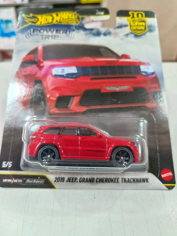 HOT WHEELS Hotwheels Premium | 2019 JEEP GRAND CHEROKEE TRACKHAWK | POWER TRIP | CAR CULTURE | REAL RIDERS | FPY86 | 5/5