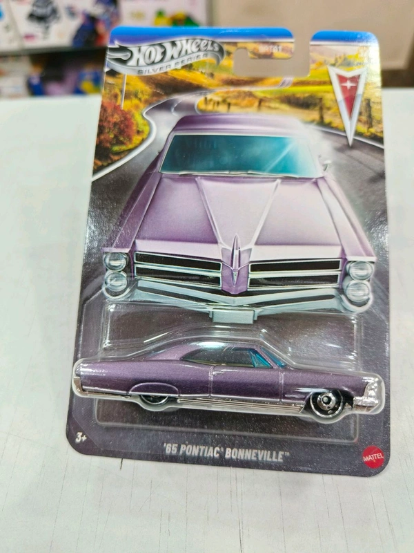 HOTWHEELS Hot Wheels SILVER SERIES | PONTIAC | '65 PONTIAC BONNEVILLE | GRT01 | 3/5