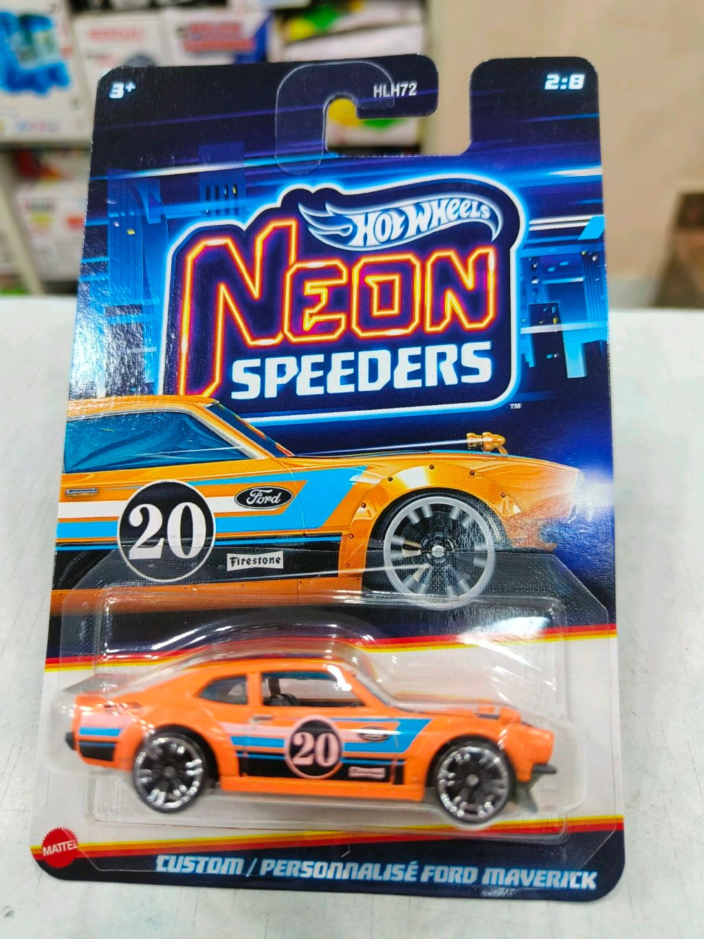 Hot Wheels NEON SPEEDERS | CUSTOM / PERSONNALISE FORD MAVERICK