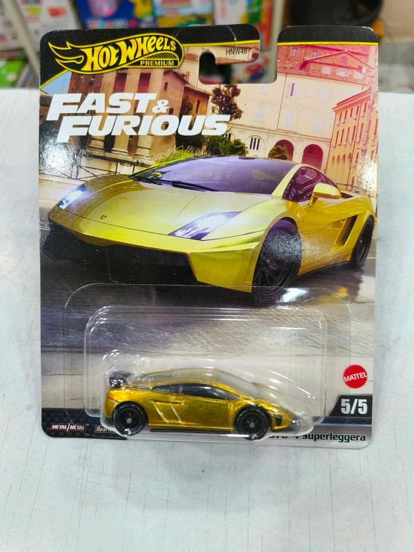 HOT WHEELS Hotwheels Premium | LAMBORGHINI GALLARDO LP 570-4 SUPERLEGGERA | FAST & FURIOUS | IMPORTED | 5/5 | FPY86