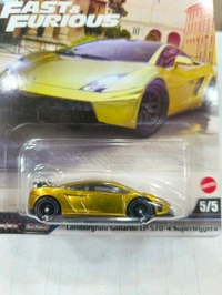 HOT WHEELS Hotwheels Premium | LAMBORGHINI GALLARDO LP 570-4 SUPERLEGGERA | FAST & FURIOUS | IMPORTED | 5/5 | FPY86