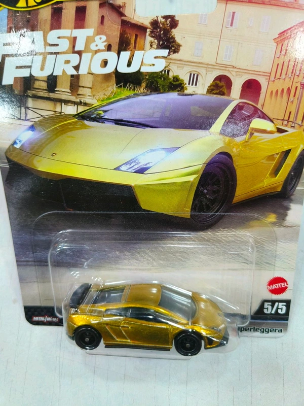 HOT WHEELS Hotwheels Premium | LAMBORGHINI GALLARDO LP 570-4 SUPERLEGGERA | FAST & FURIOUS | IMPORTED | 5/5 | FPY86