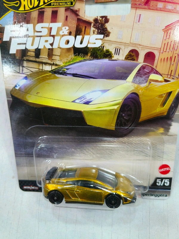 HOT WHEELS Hotwheels Premium | LAMBORGHINI GALLARDO LP 570-4 SUPERLEGGERA | FAST & FURIOUS | IMPORTED | 5/5 | FPY86