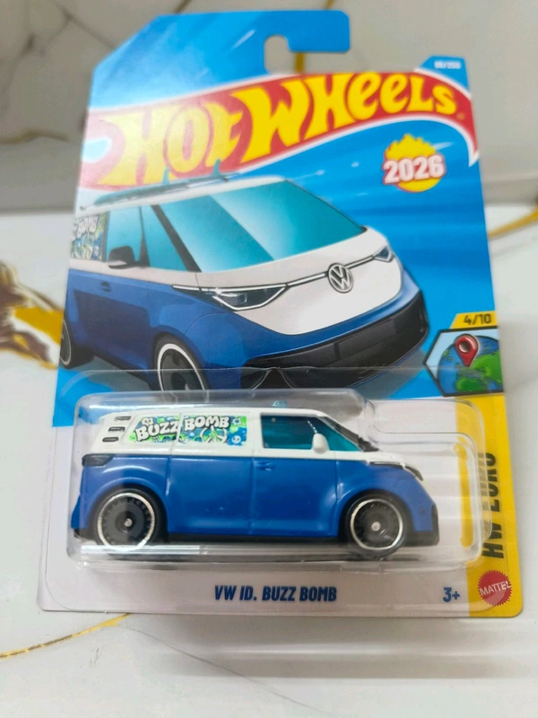 Hot Wheels VW ID Buzz Bomb | HW Euro | Blue | 86/250
