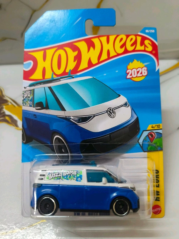 Hot Wheels VW ID Buzz Bomb | HW Euro | Blue | 86/250
