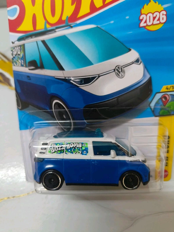 Hot Wheels VW ID Buzz Bomb | HW Euro | Blue | 86/250