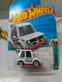 Hot Wheels Tooned Volkswagen Golf MK1 | Tooned | White| 172/250