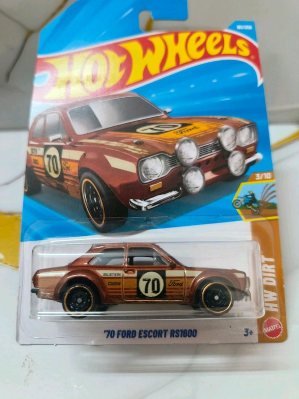Hot Wheels 70 Ford Escort RS1600 | HW Dirt | Brown | 161/250