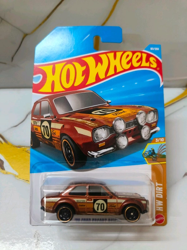 Hot Wheels 70 Ford Escort RS1600 | HW Dirt | Brown | 161/250