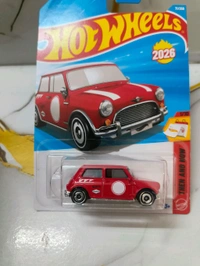 Hot Wheels Austin Mini Cooper S | Then and Now | Red | 71/250