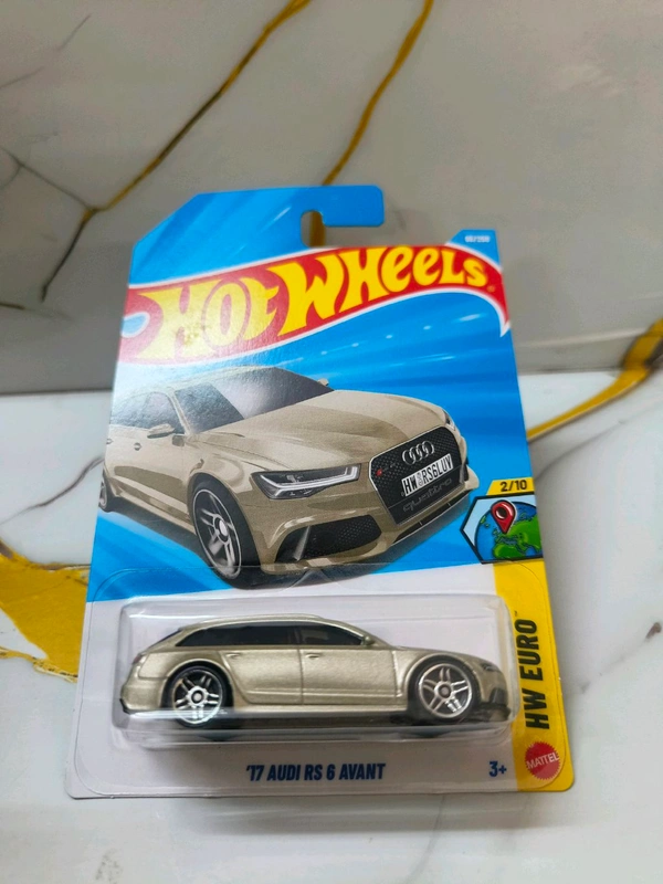 Hot Wheels '17 Audi RS 6 Avant | HW Euro | Metalflake Champagne | 66/250