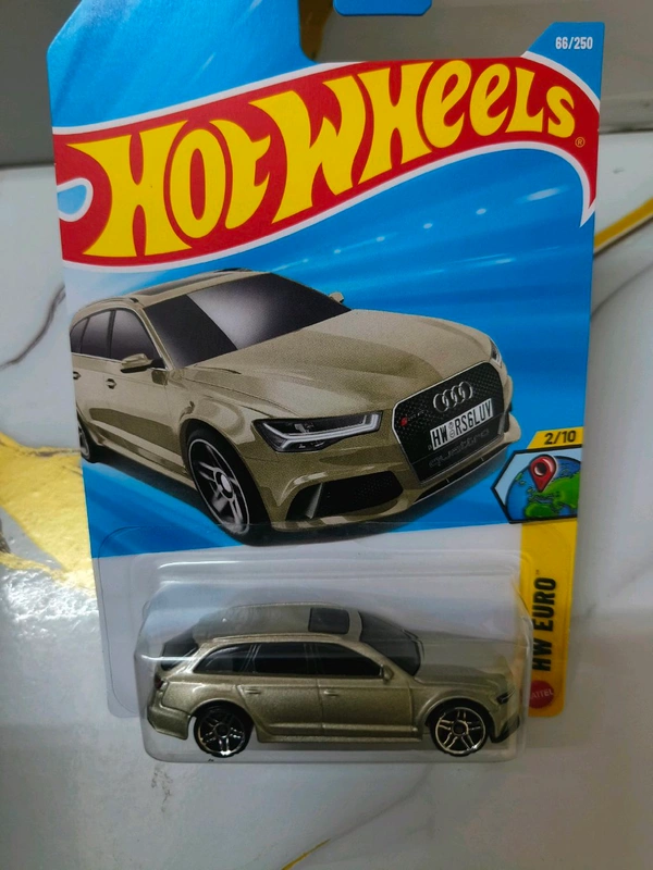 Hot Wheels '17 Audi RS 6 Avant | HW Euro | Metalflake Champagne | 66/250