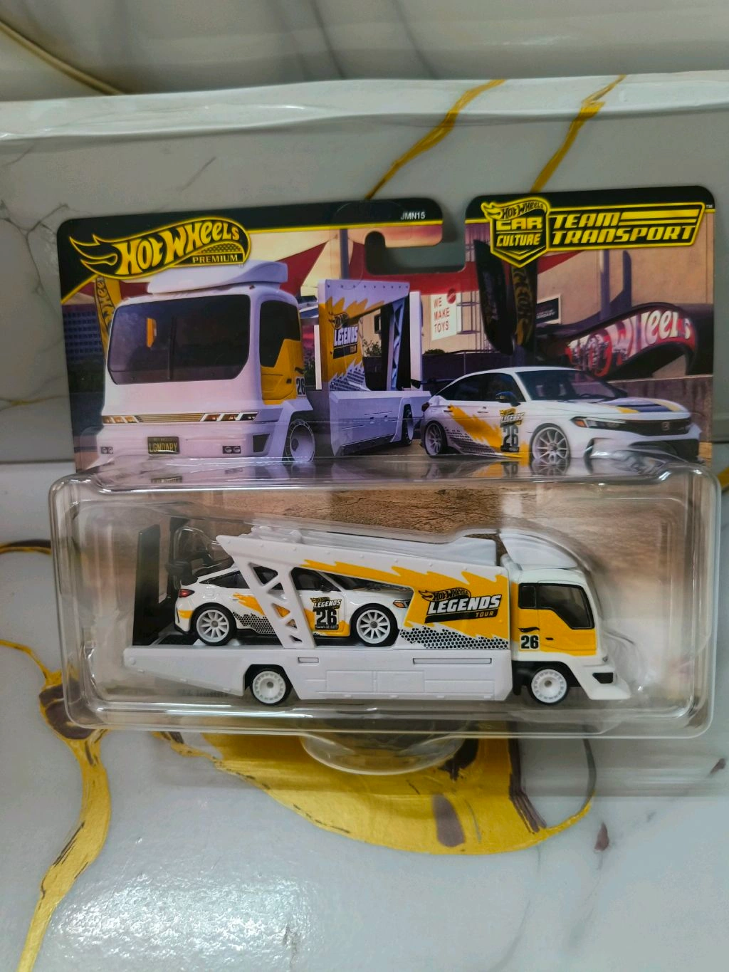 ミニカー HW Limited Edition 1 pcs FC RIGTH Hotwheels Premium | '24 HONDA CIVIC TYPR R | KOUSOKU HAULER CAMION