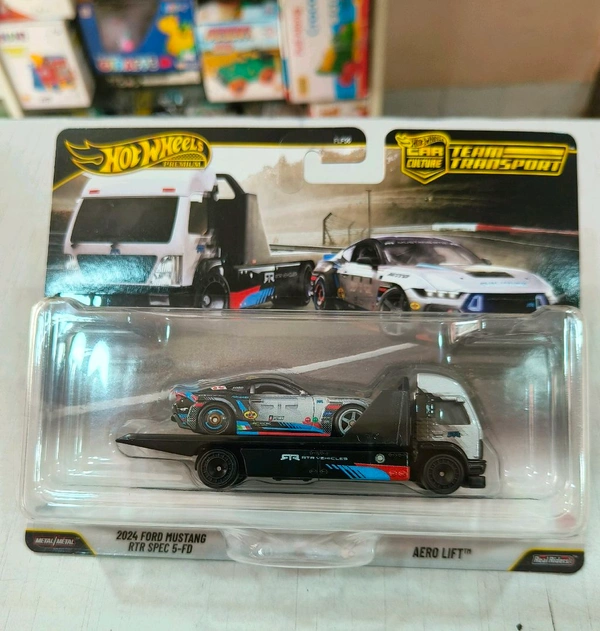 HOT WHEELS Hotwheels Premium | 2024 FORD MUSTANG RTRSPEC 5-FD | AERO LIFT | TEAM TRANSPORT | CAR CULTURE | REAL RIDERS | FLF56 | #89