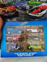 HOTWHEELS HOT WHEELS SILVER SERIES | LEGENDS TOUR SET OF 6 | Hot Wheels Ford Transit Connect | 2018 COPO Camaro SS | Loop Coupe | Bone Shaker | Baja Truck | 2005 Ford Mustang