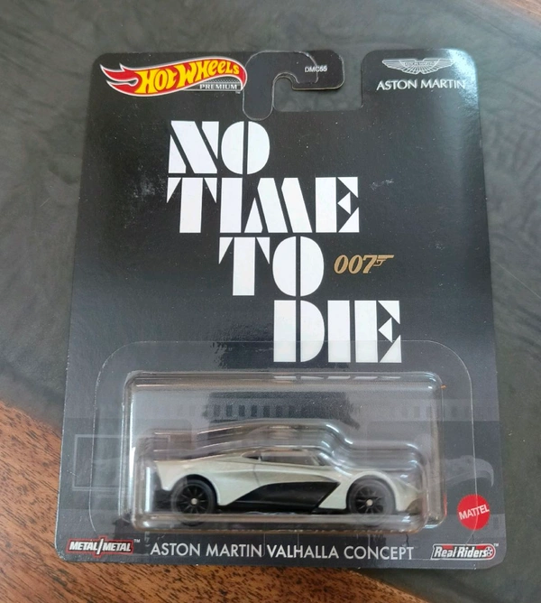 HOT WHEELS Hot Wheels Premium James Bond 007 | Aston Martin Valhalla Concept | No Time To Die | Real Riders | DMC55