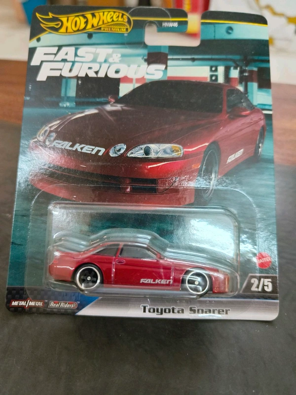 HOT WHEELS Hot Wheels Premium Fast and Furious | Toyota Soarer | Red Falken | Real Riders | HNW46