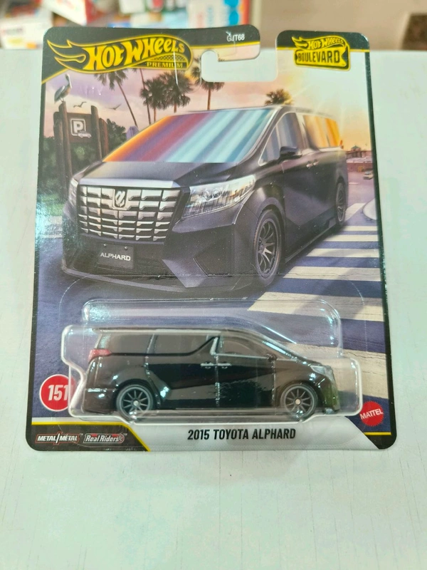 Hot Wheels PREMIUM BOULEVARD | 2015 TOYOTA ALPHARD | GJT68 | #151