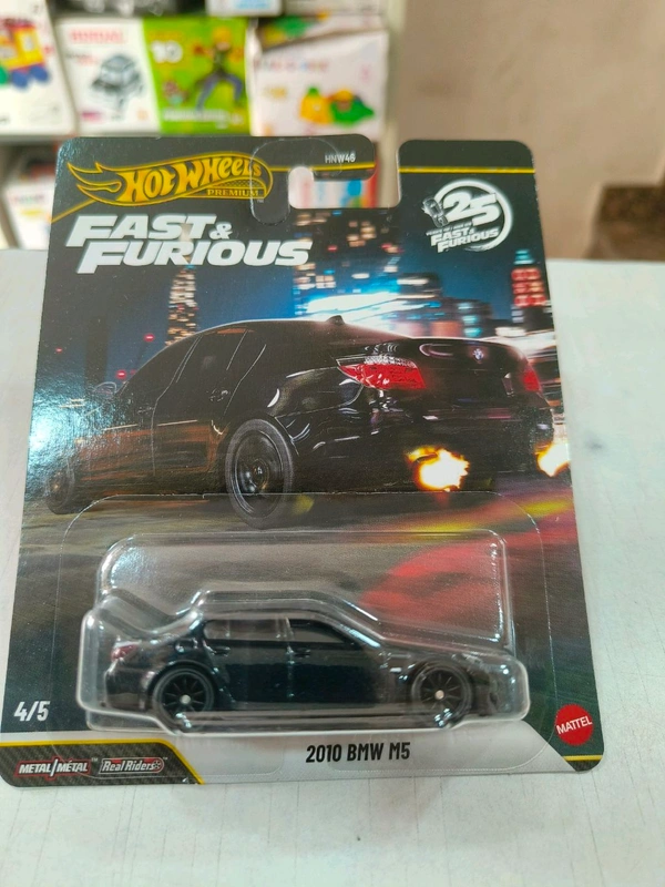 Hot Wheels PREMIUM FAST & FURIOUS | 2010 BMW M5 | HNW46 | 4/5 | Real Riders