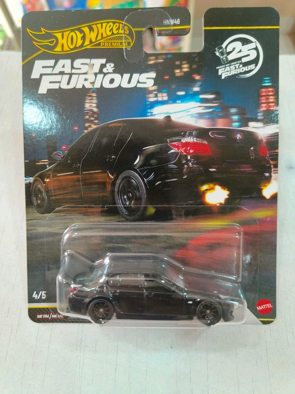 Hot Wheels PREMIUM FAST & FURIOUS | 2010 BMW M5 | HNW46 | 4/5 | Real Riders