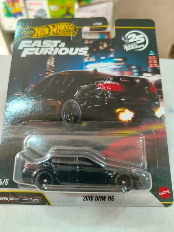 Hot Wheels PREMIUM FAST & FURIOUS | 2010 BMW M5 | HNW46 | 4/5 | Real Riders