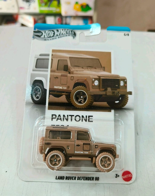 Hot Wheels SILVER SERIES | LAND ROVER DEFENDER 90 PANTONE 7504 | JKY47 | 5/6