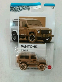 Hot Wheels SILVER SERIES | LAND ROVER DEFENDER 90 PANTONE 7504 | JKY47 | 5/6