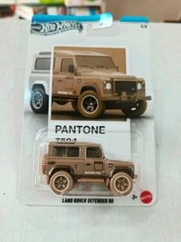 Hot Wheels SILVER SERIES | LAND ROVER DEFENDER 90 PANTONE 7504 | JKY47 | 5/6
