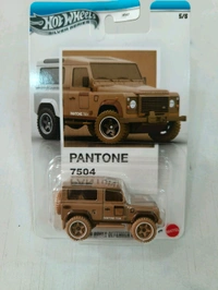 Hot Wheels SILVER SERIES | LAND ROVER DEFENDER 90 PANTONE 7504 | JKY47 | 5/6