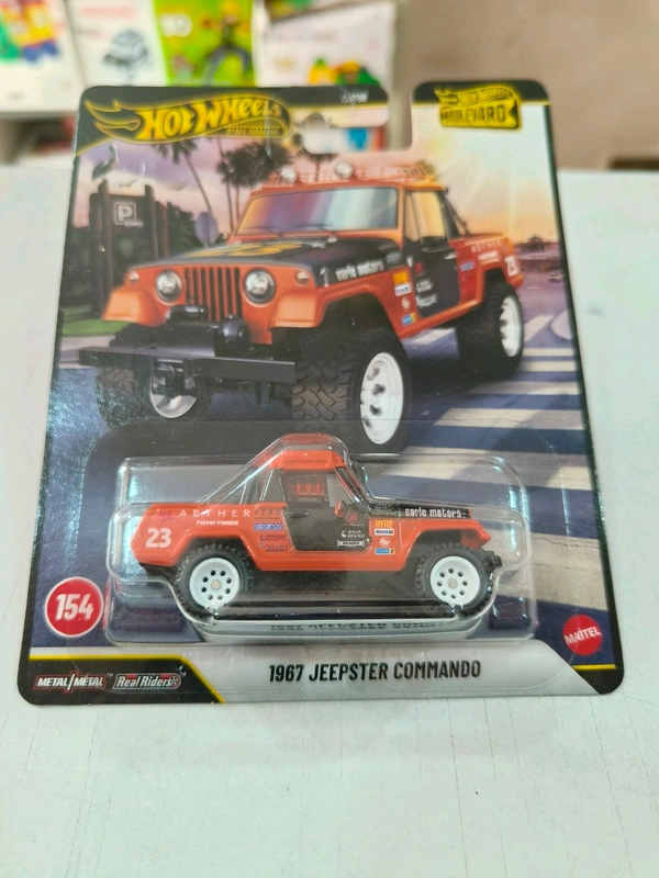 Hot Wheels PREMIUM BOULEVARD | 1967 JEEPSTER COMMANDO | GJT68 | #154
