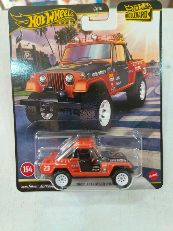 Hot Wheels PREMIUM BOULEVARD | 1967 JEEPSTER COMMANDO | GJT68 | #154