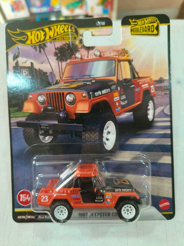 Hot Wheels PREMIUM BOULEVARD | 1967 JEEPSTER COMMANDO | GJT68 | #154