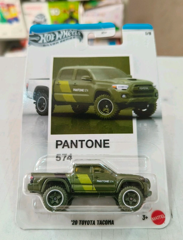 Hot Wheels SILVER SERIES | '20 TOYOTA TACOMA | PANTONE 574 | JKY47 | 1/6