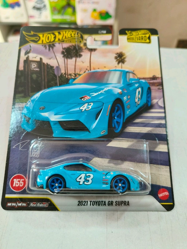 Hot Wheels PREMIUM BOULEVARD | 2021 TOYOTA GR SUPRA | GJT68 | #155
