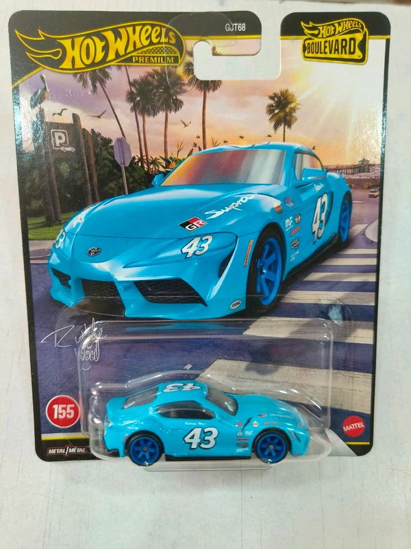 Hot Wheels PREMIUM BOULEVARD | 2021 TOYOTA GR SUPRA | GJT68 | #155
