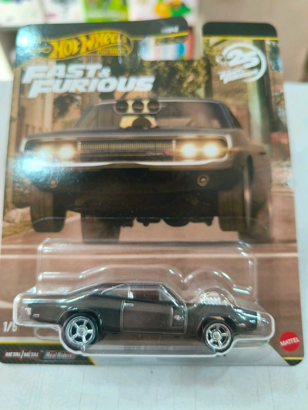 Hot Wheels PREMIUM FAST & FURIOUS | 1970 DODGE CHARGER R/T | HNW46 | 1/5 |Real Riders