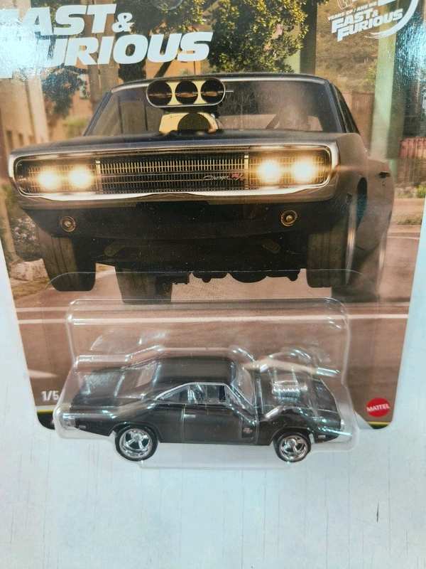 Hot Wheels PREMIUM FAST & FURIOUS | 1970 DODGE CHARGER R/T | HNW46 | 1/5 |Real Riders
