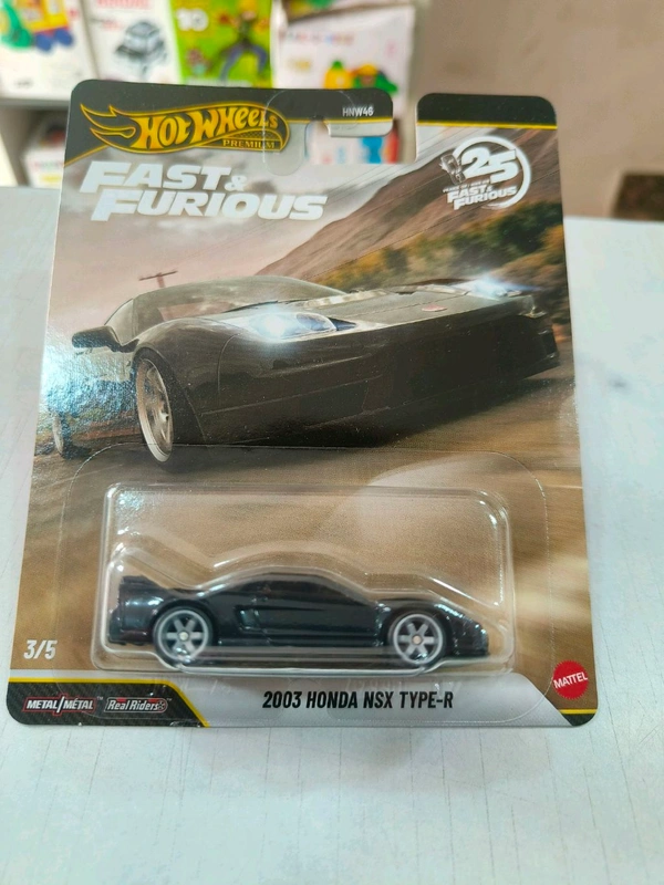 Hot Wheels PREMIUM FAST & FURIOUS | 2003 HONDA NSX TYPE-R | HNW46 | 3/5 | Real Riders