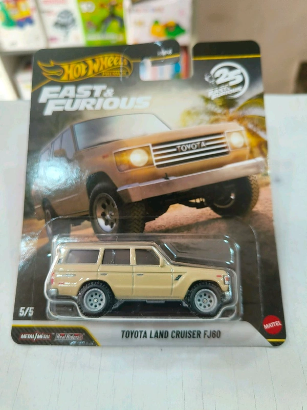 Hot Wheels PREMIUM FAST & FURIOUS | TOYOTA LAND CRUISER FJ60 | HNW46 | 5/5 | Real Riders