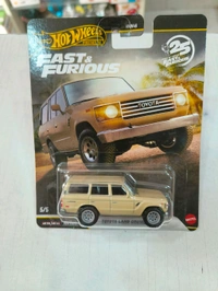 Hot Wheels PREMIUM FAST & FURIOUS | TOYOTA LAND CRUISER FJ60 | HNW46 | 5/5 | Real Riders