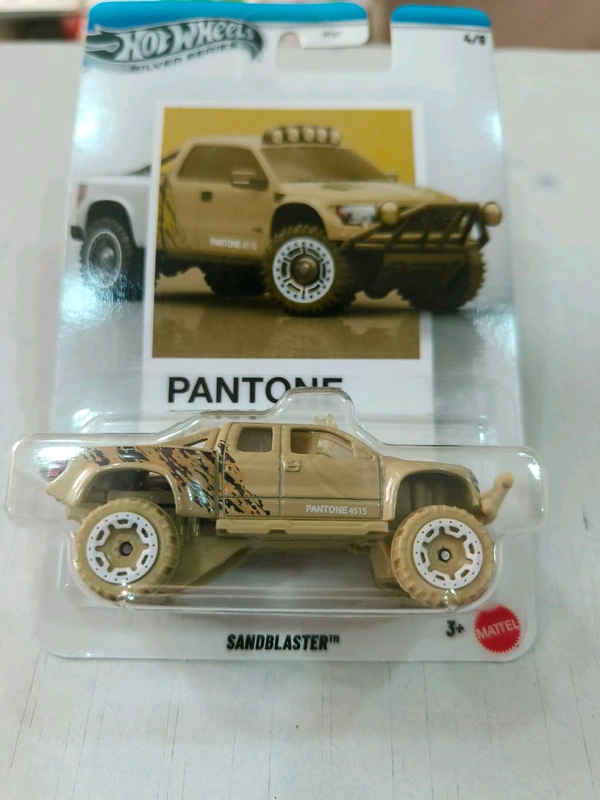 Hot Wheels SILVER SERIES | SANDBLASTER | PANTONE 4515 | JKY47 | 4/6