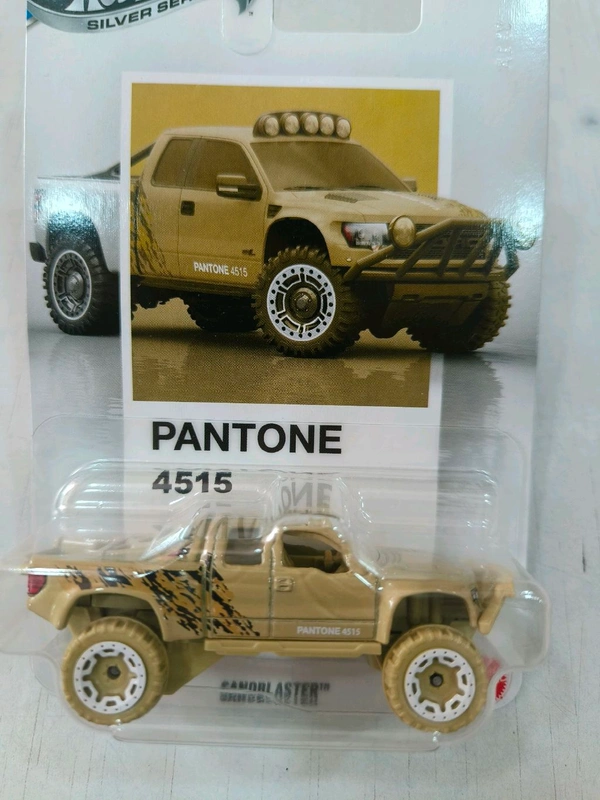 Hot Wheels SILVER SERIES | SANDBLASTER | PANTONE 4515 | JKY47 | 4/6