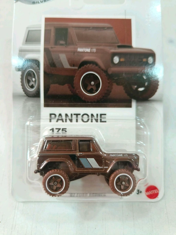 Hot Wheels SILVER SERIES | '67 FORD BRONCO PANTONE 175 | JKY47 | 6/6